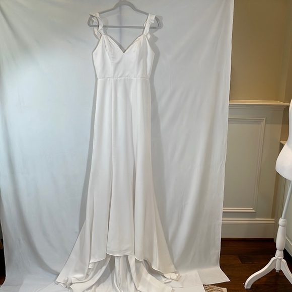 Lover's+friends California Gown size 4 Ivory - Picture 6 of 10